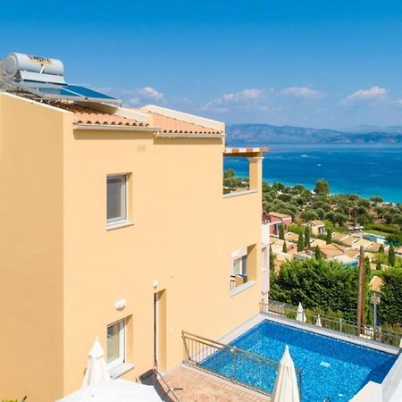 Corfu Sea View Villa - Aurora Barbati Exteriér fotografie