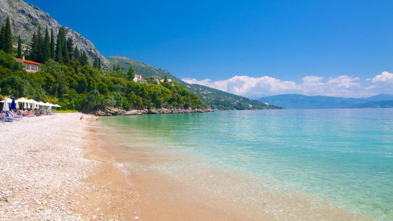 Corfu Sea View Villa - Aurora Barbati Exteriér fotografie