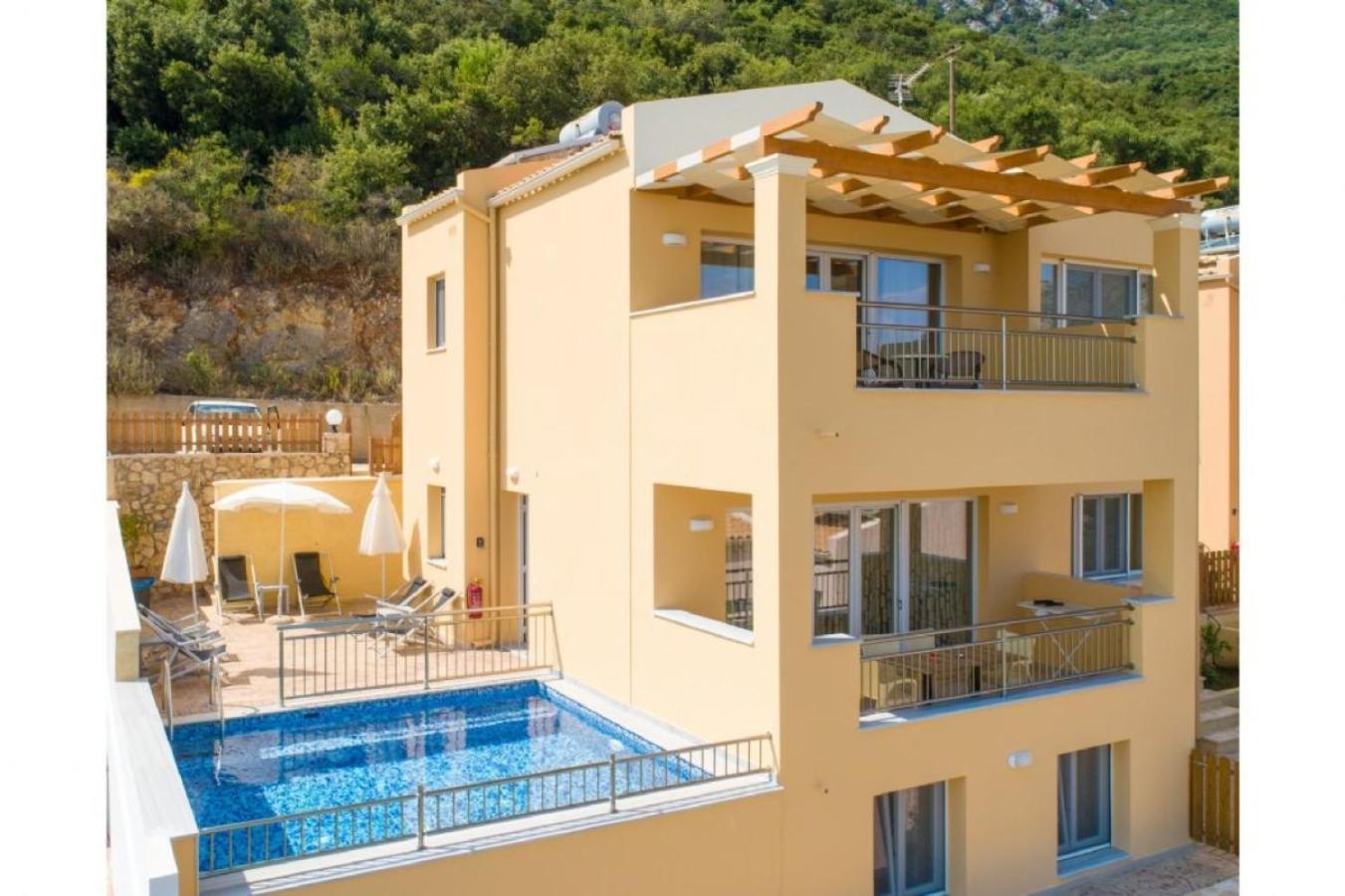 Corfu Sea View Villa - Aurora Barbati Exteriér fotografie