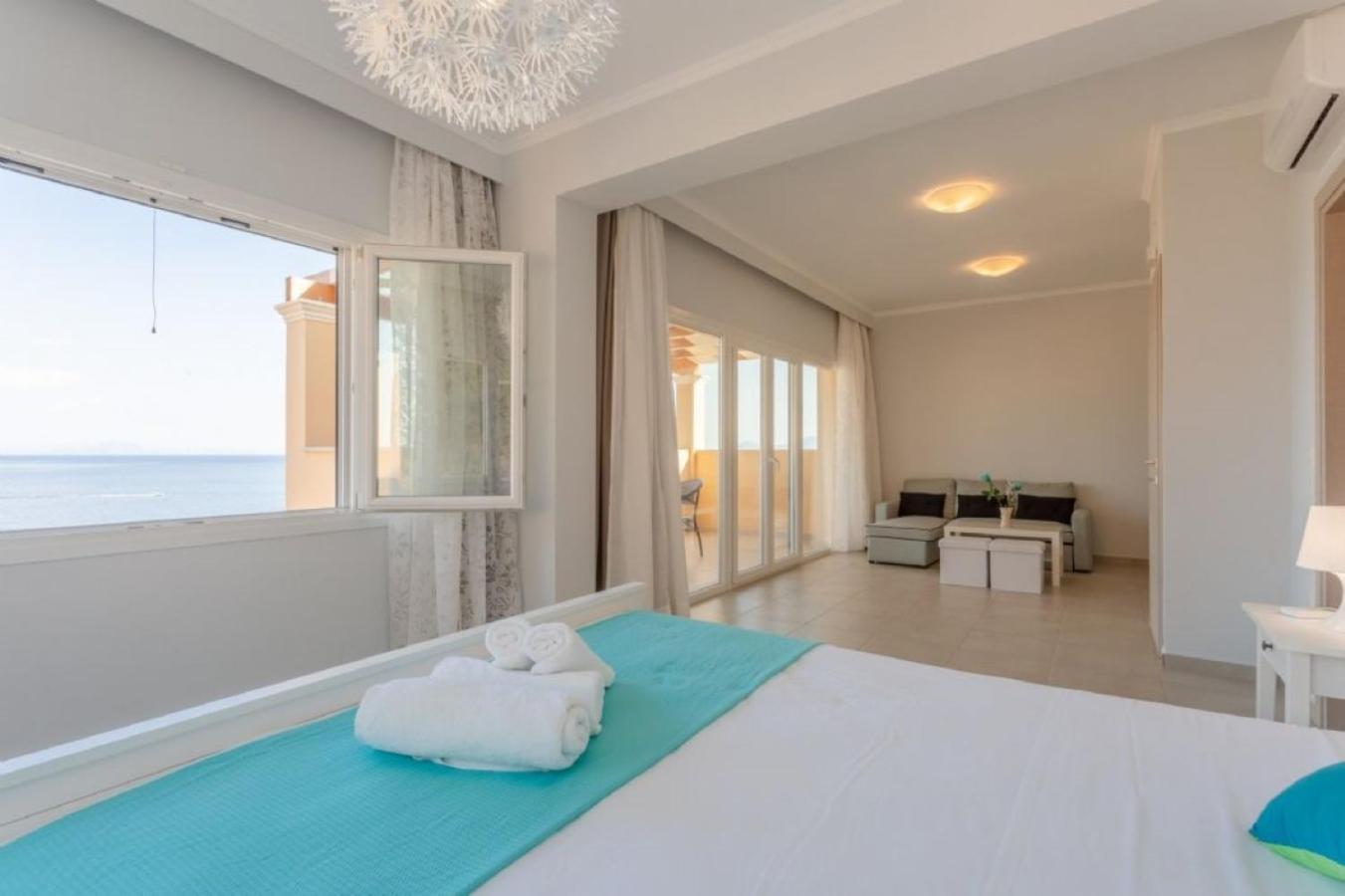 Corfu Sea View Villa - Aurora Barbati Exteriér fotografie