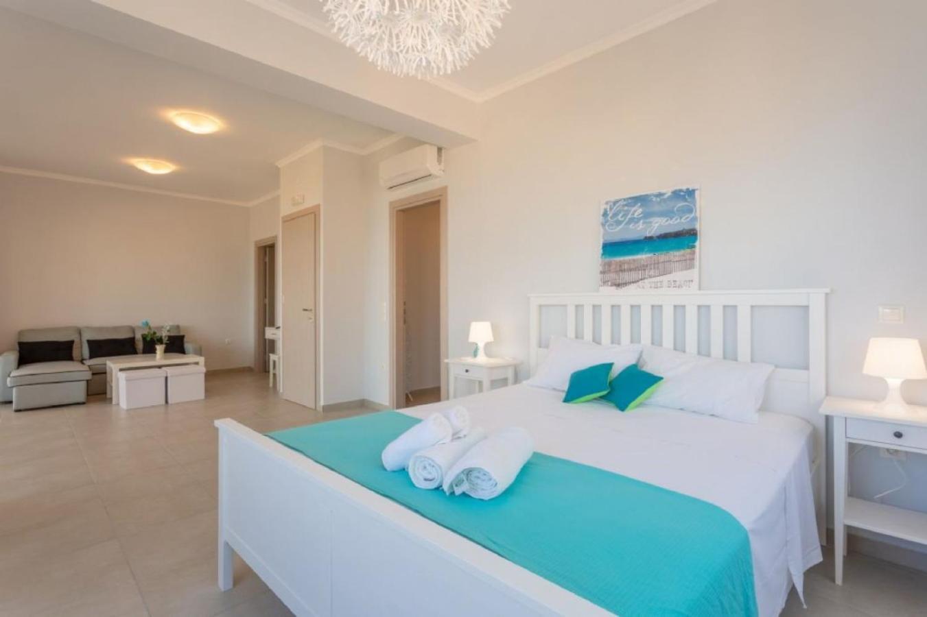 Corfu Sea View Villa - Aurora Barbati Exteriér fotografie