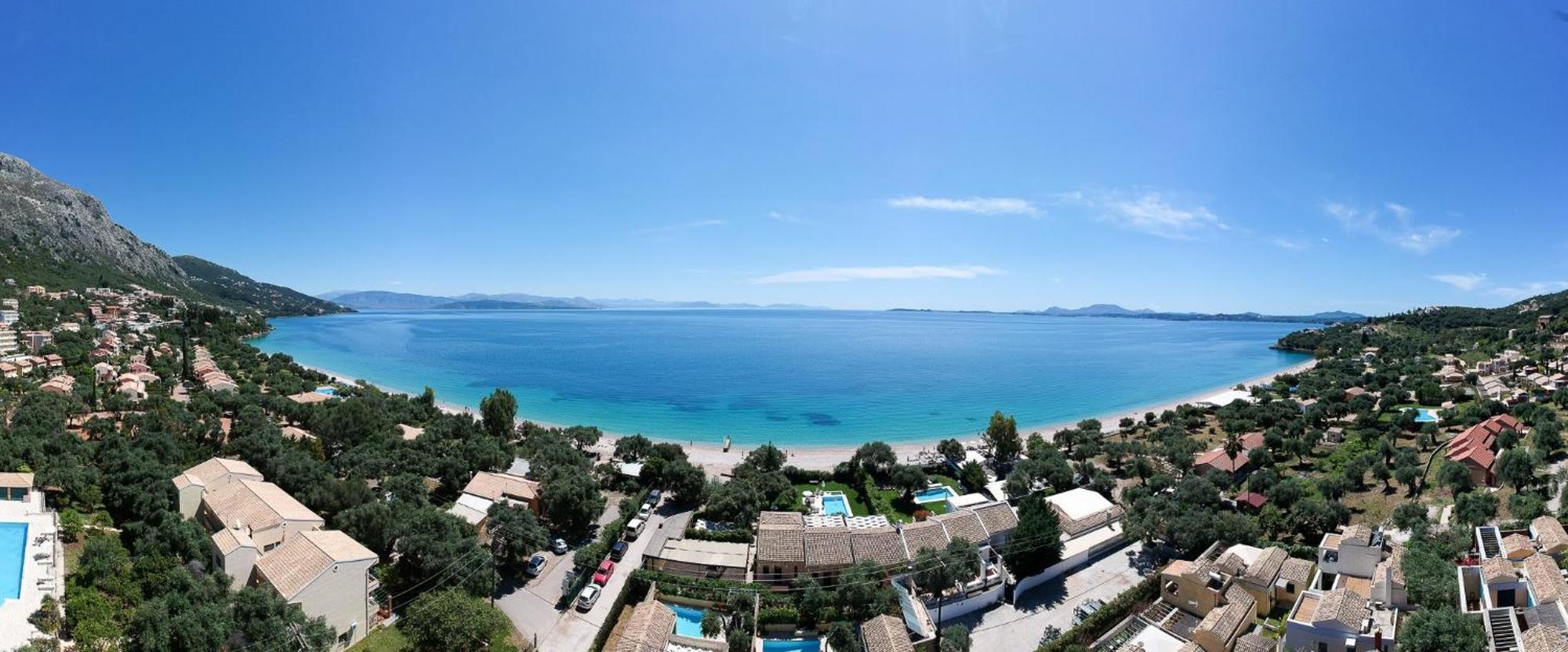 Corfu Sea View Villa - Aurora Barbati Exteriér fotografie
