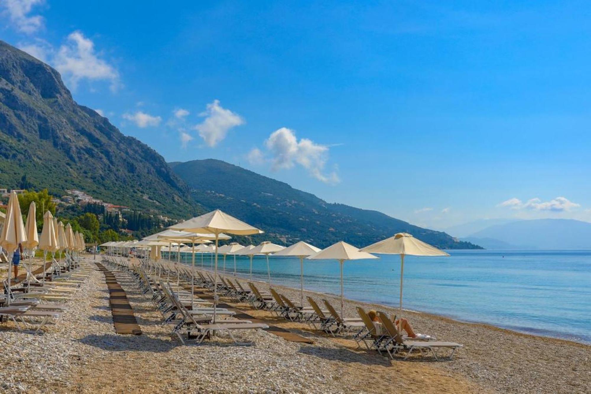 Corfu Sea View Villa - Aurora Barbati Exteriér fotografie