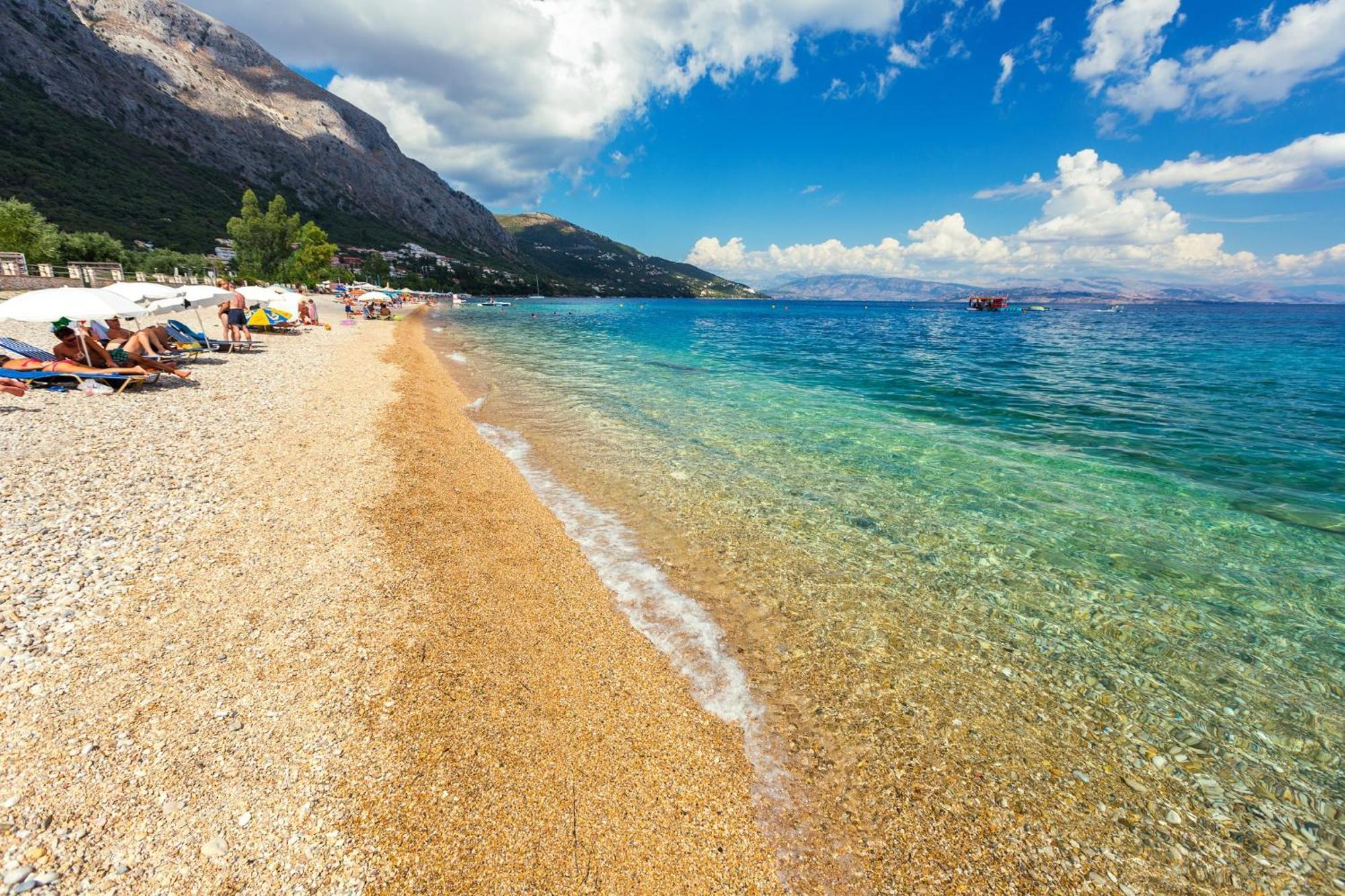 Corfu Sea View Villa - Aurora Barbati Exteriér fotografie